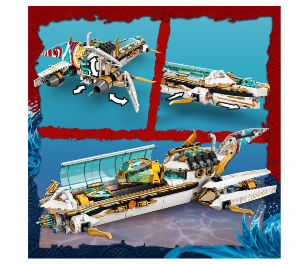 LEGO NINJAGO 71756 Pływająca Perła - 1020024 - zdjęcie 5